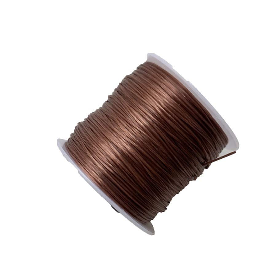 60 mètres. Rouleau de fil élastique plat en cristal – Image 3