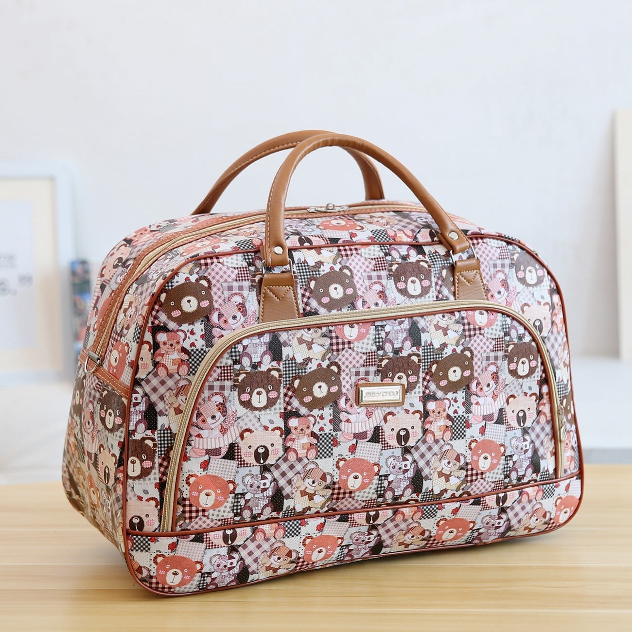 Sac de voyage en cuir – Image 3
