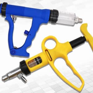 Seringue continue réglable pour l’équipement d’alimentation et d’élevage vétérinaire