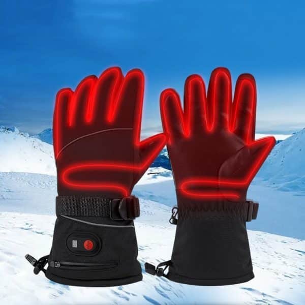 2 pièces. Gants chauffants électriques pour hommes et femmes