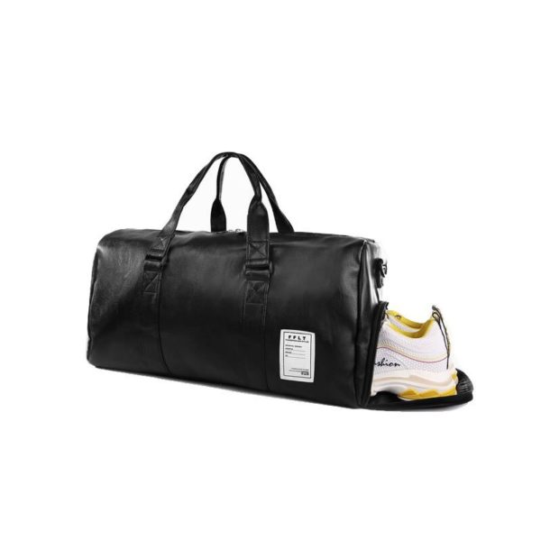 Sac de voyage en cuir. Sac de sport pour hommes et femmes – Image 2