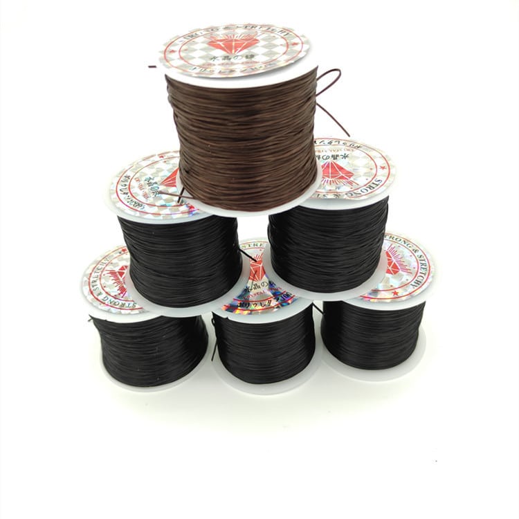 60 mètres. Rouleau de fil élastique plat en cristal – Image 5