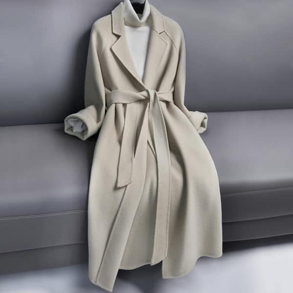 Manteau d'hiver en laine pour petit homme et femme