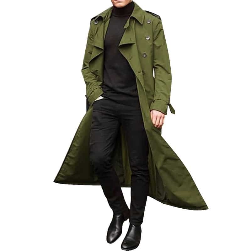 Long manteau pour hommes – Image 3