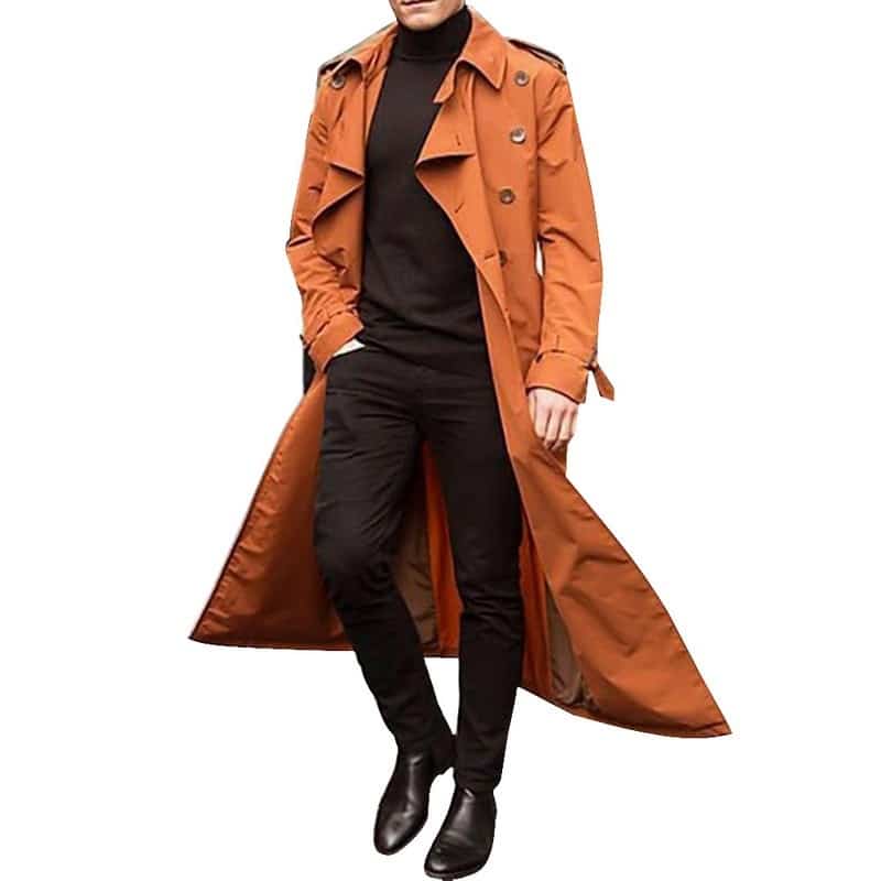 Long manteau pour hommes – Image 8