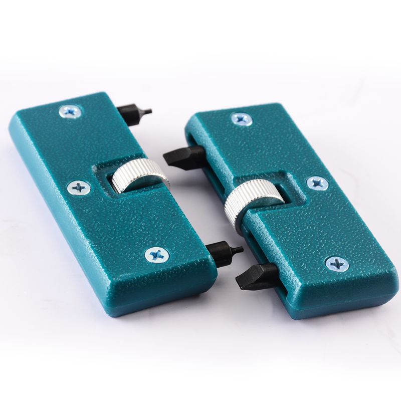 Ouvre-montre à tête ronde à deux pattes. Outil de réparation de montres portable à deux pattes – Image 4