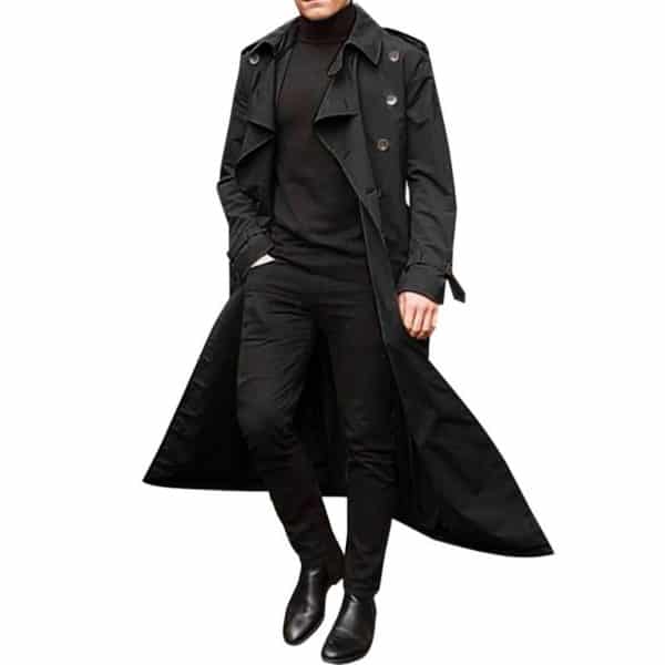 Long manteau pour hommes – Image 2