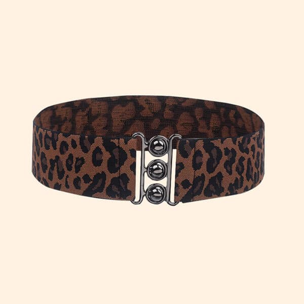 Ceinture pour femmes à cercle unique rétro