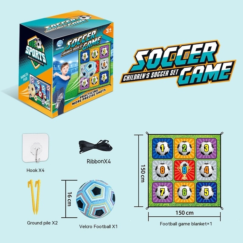 Tapis d'entraînement avec ballon de football pour enfants – Image 6