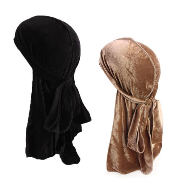 2 pièces. Foulard de pirate. Chapeau de pirate pour hommes et femmes – Image 6