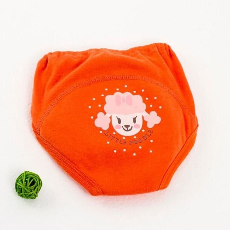 Couches réutilisables pour bébés. Sous-vêtements imperméables en coton. Culotte d'urine pour nourrissons – Image 9