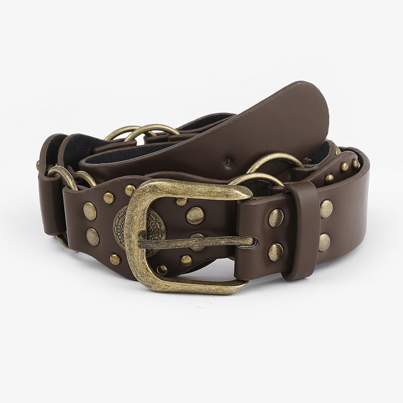Ceinture à boucle métallique tendance pour femmes – Image 2