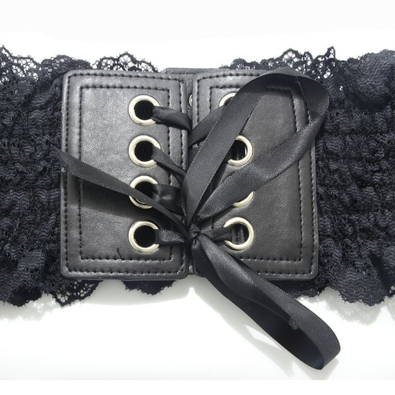 Ceinture décorée de dentelle pour dames – Image 3