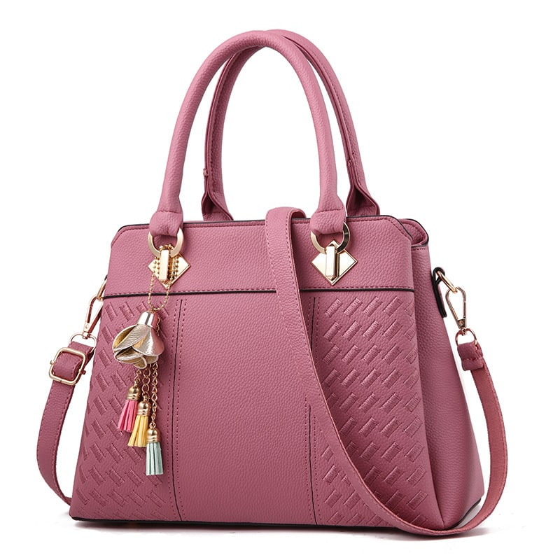 Sac multicolore  en cuir pour femmes – Image 5