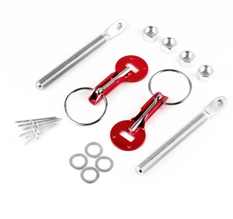 Pièces pour modification de voiture. Verrouillage du capot du moteur