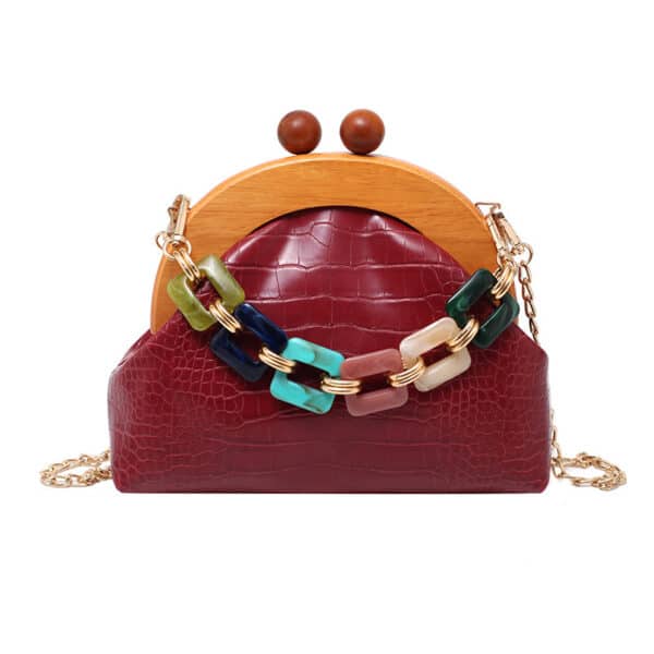 Sac pour femmes tendance. Sac style ethnique à chaînes