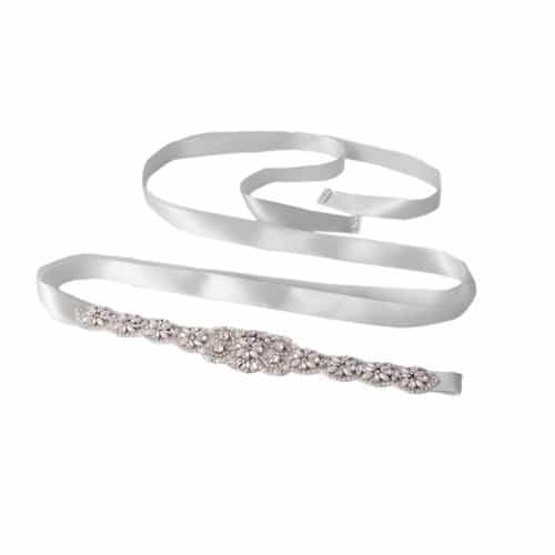 Ceinture de mariage avec décoration en strass pour femmes – Image 9