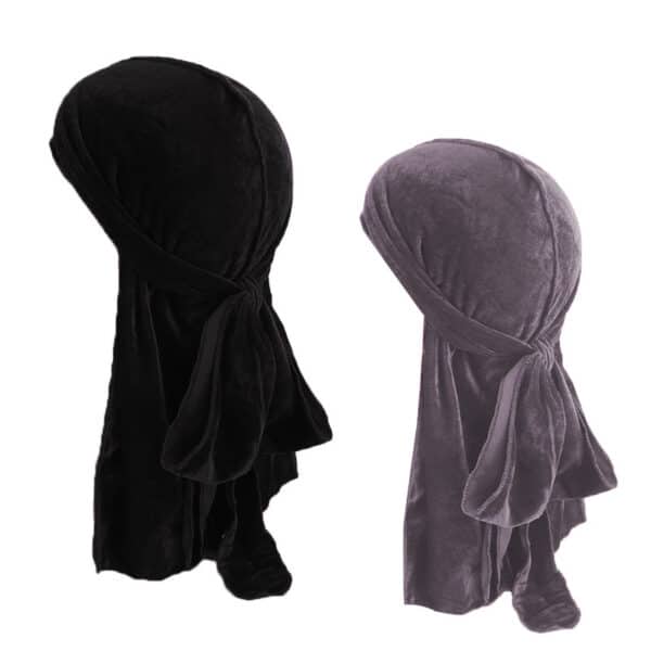 2 pièces. Foulard de pirate. Chapeau de pirate pour hommes et femmes – Image 5