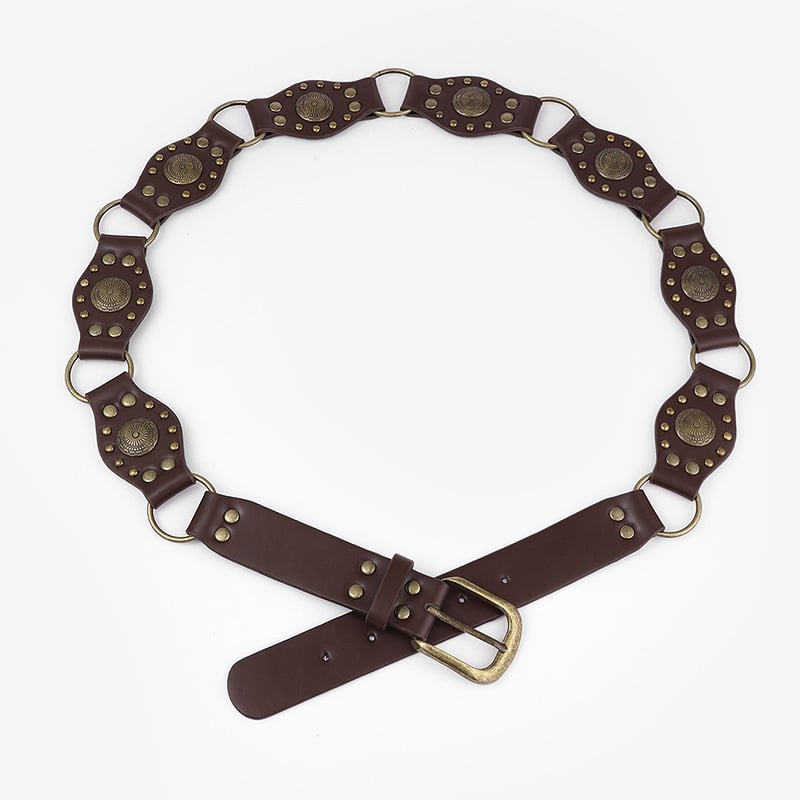 Ceinture à boucle métallique tendance pour femmes – Image 3