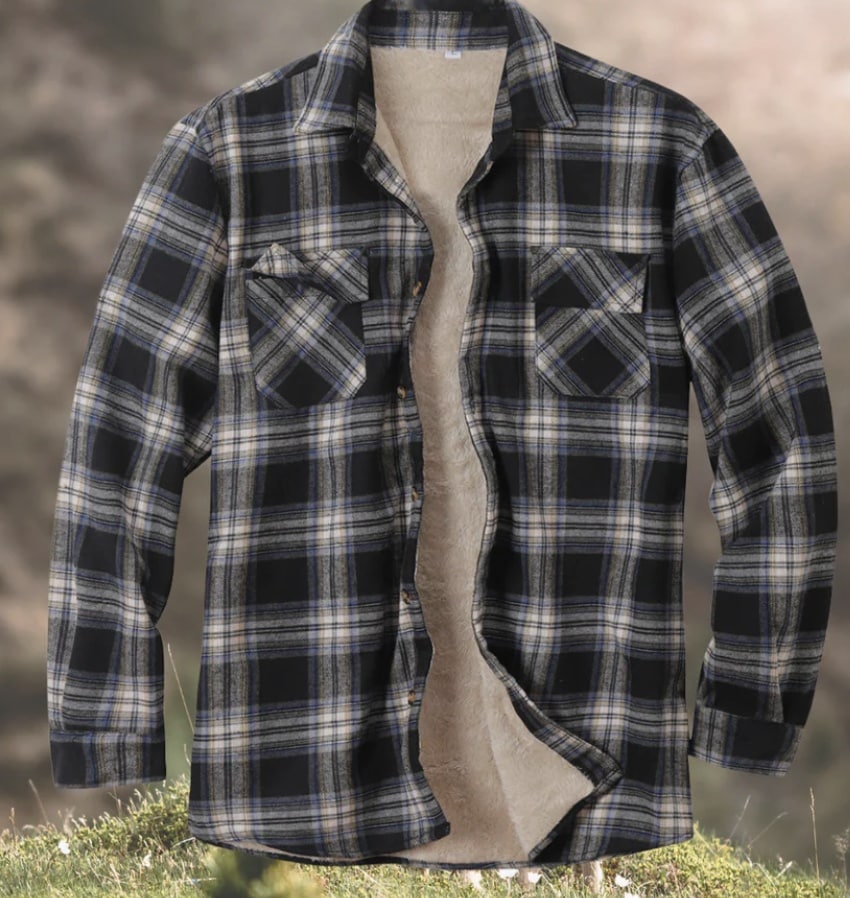 Chemise polaire thermique pour hommes – Image 7