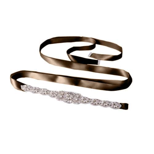 Ceinture de mariage avec décoration en strass pour femmes – Image 6