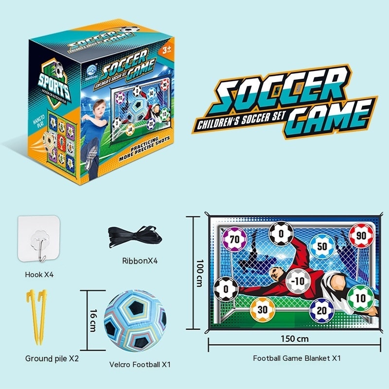 Tapis d'entraînement avec ballon de football pour enfants – Image 2