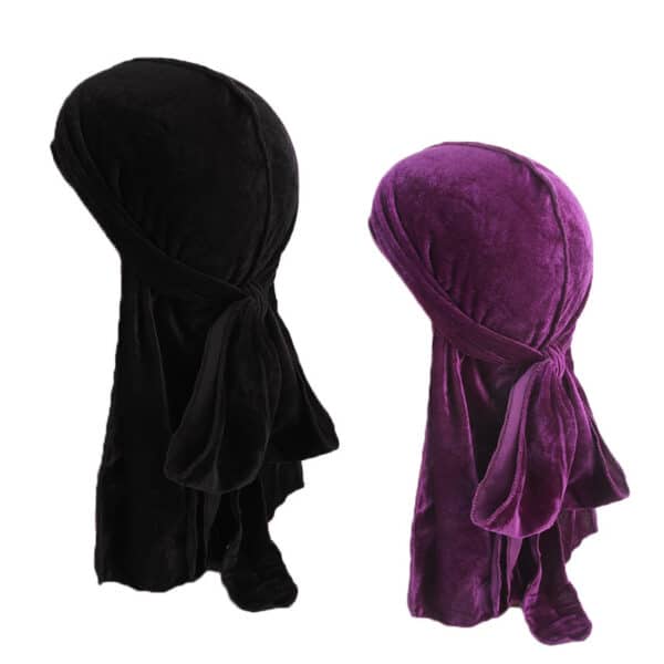 2 pièces. Foulard de pirate. Chapeau de pirate pour hommes et femmes – Image 8