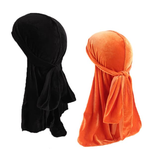 2 pièces. Foulard de pirate. Chapeau de pirate pour hommes et femmes – Image 7