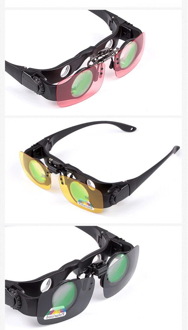 Lunettes télescopiques grossissantes de pêche – Image 4