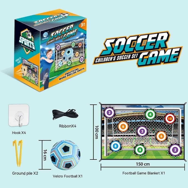 Tapis d'entraînement avec ballon de football pour enfants – Image 4