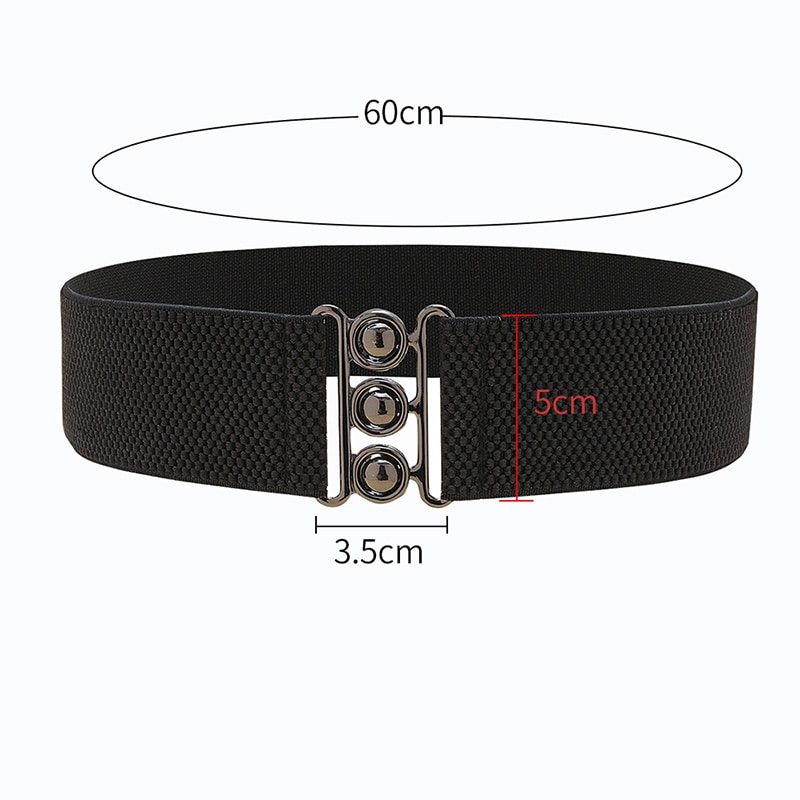 Ceinture pour femmes à cercle unique rétro – Image 6