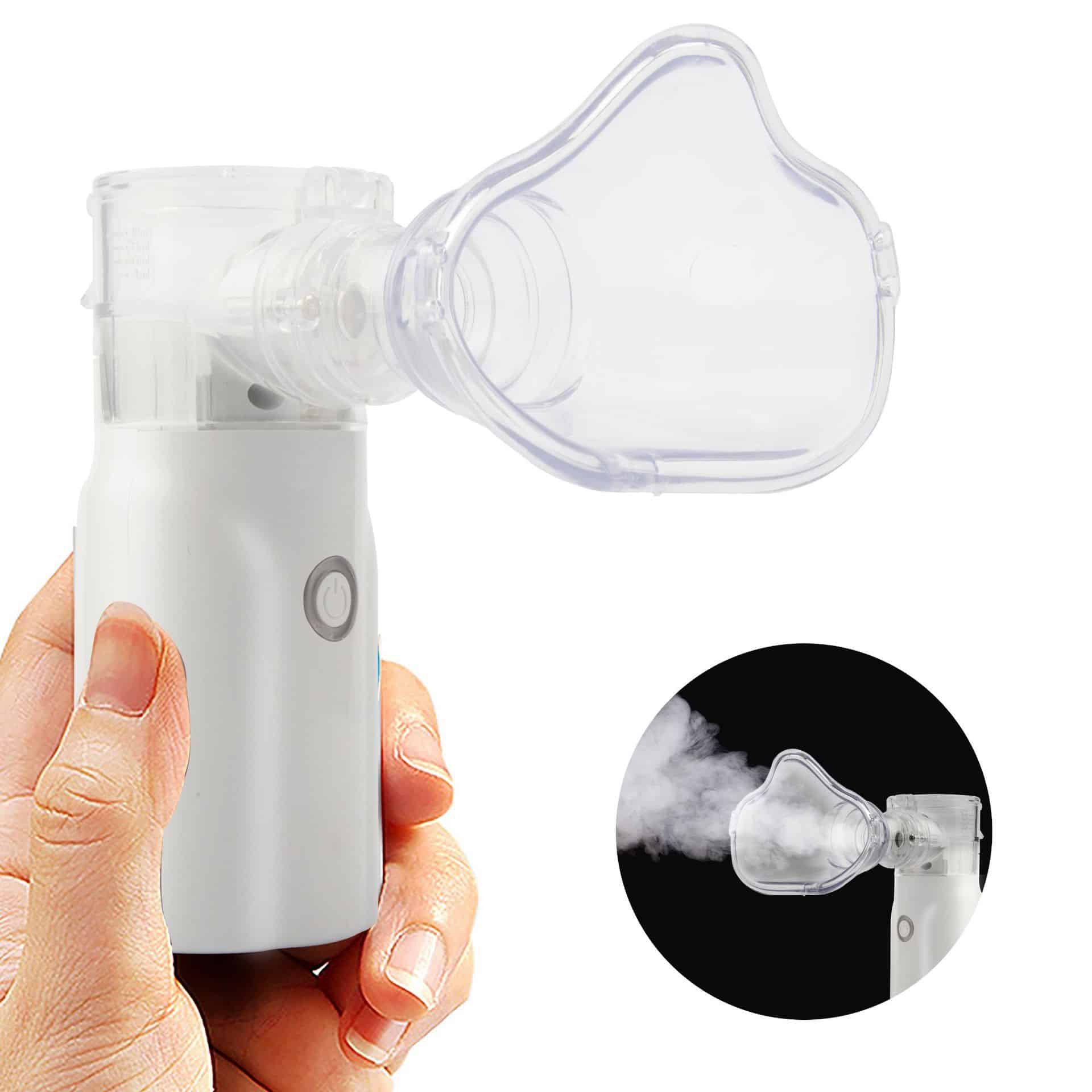 Nébuliseur ultrasonique silencieux à bouton LED pour enfants – Image 2
