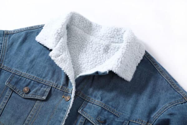 Veste en denim chaude élégante pour femmes – Image 3