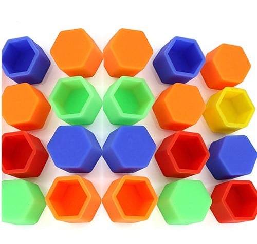 Cache écrou de roue en silicone pour jantes et boulons extérieurs – Image 4