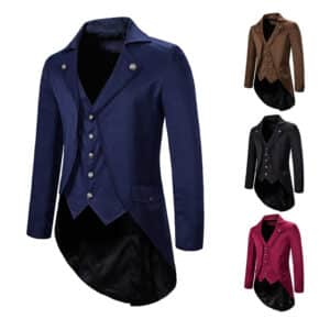 Costumes élégants à la mode avec revers pour hommes