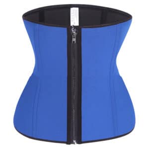 Ceinture avec fermeture à glissière en caoutchouc pour femmes