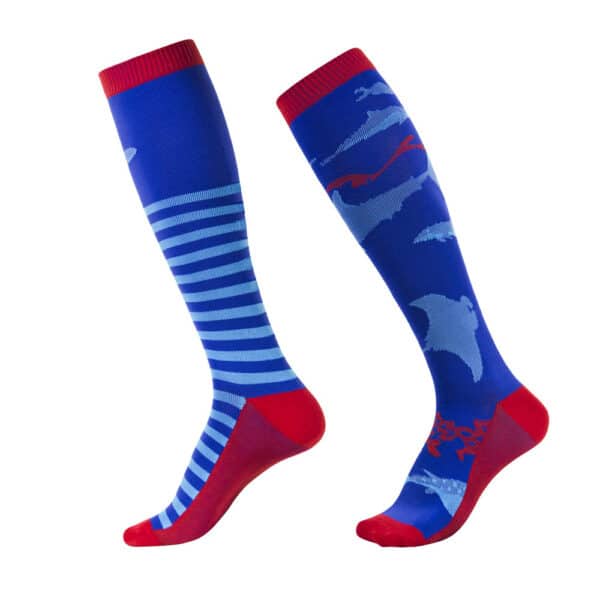 Chaussettes de sport pour femmes. Chaussettes de cyclisme pour femmes