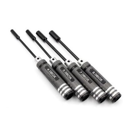 4 pièces. Clé à douille. Tournevis Clé 4.0mm 5.5mm 7.0mm 8.0mm 80213. Kit d'outils – Image 2