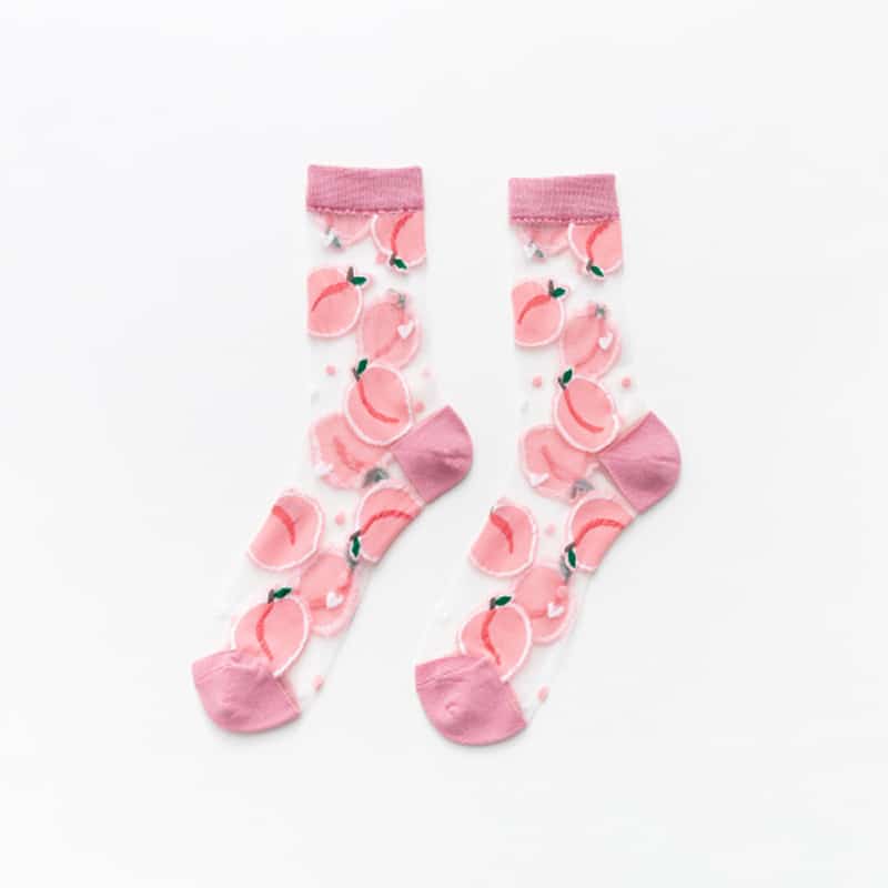 Chaussettes fruits douces et confortables pour femmes