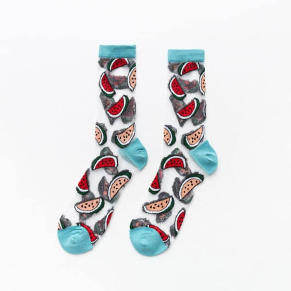 Chaussettes fruits douces et confortables pour femmes – Image 7