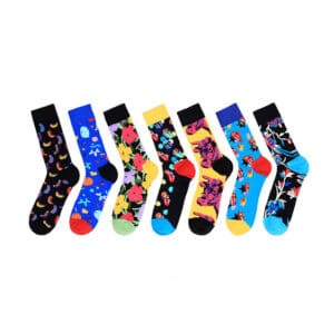 Chaussettes marées drôles pour hommes