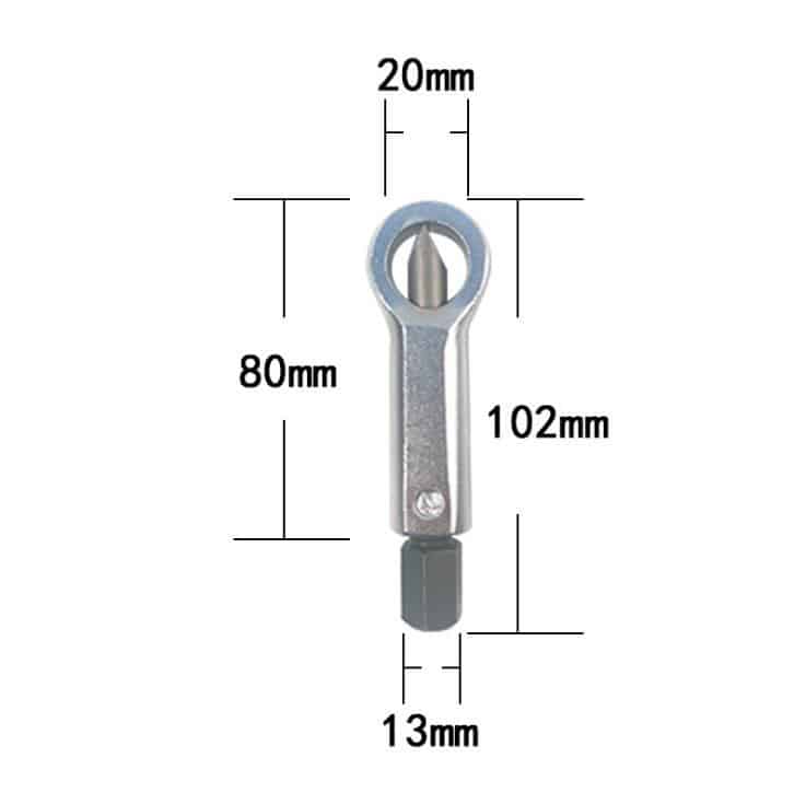 4 pièces. Séparateur d'écrous rouillés. Ouvreur d'écrous de capuchon. Coupeur d'écrous – Image 9