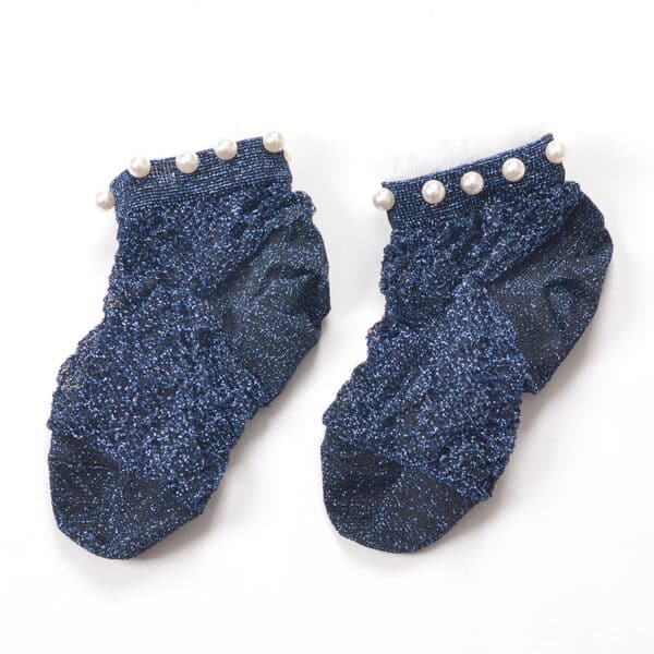 Chaussettes en dentelle de soie pour femmes – Image 5