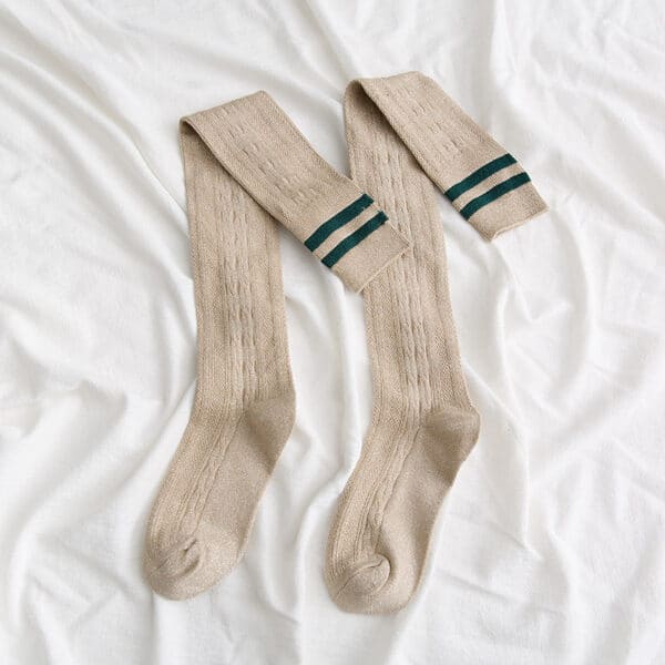 Chaussettes à hauteur des cuisses pour femmes – Image 6