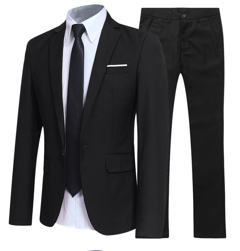 3 pièces. Ensemble de costumes élégants décontractés pour hommes – Image 3