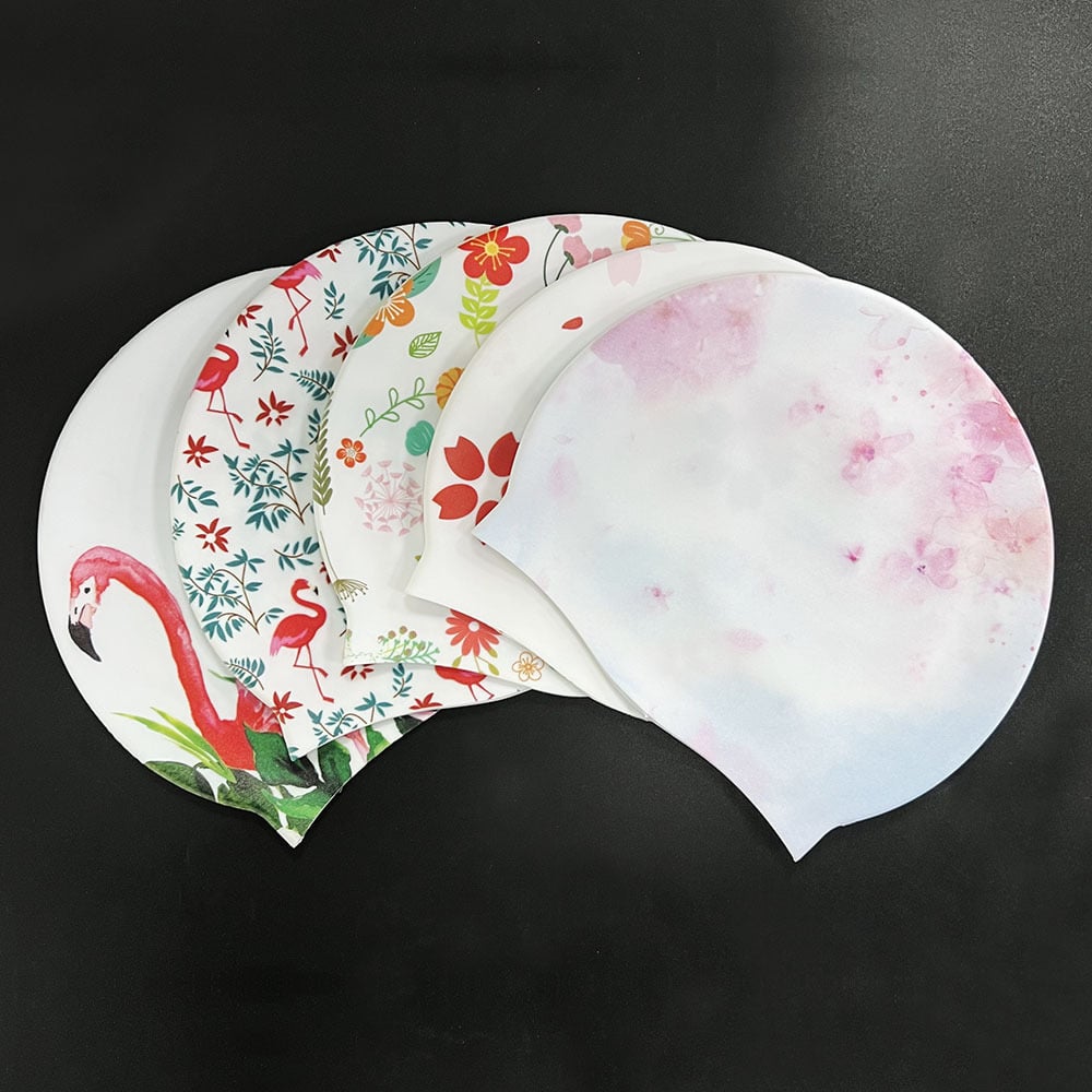 Bonnet de bain en silicone à haute élasticité