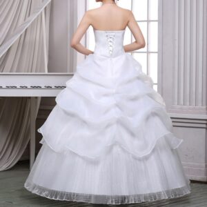 Robe de mariée de mode en dentelle avec soutien-gorge