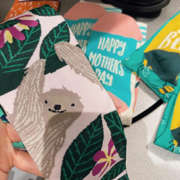 Chaussettes en coton avec illustrations pour femmes – Image 3