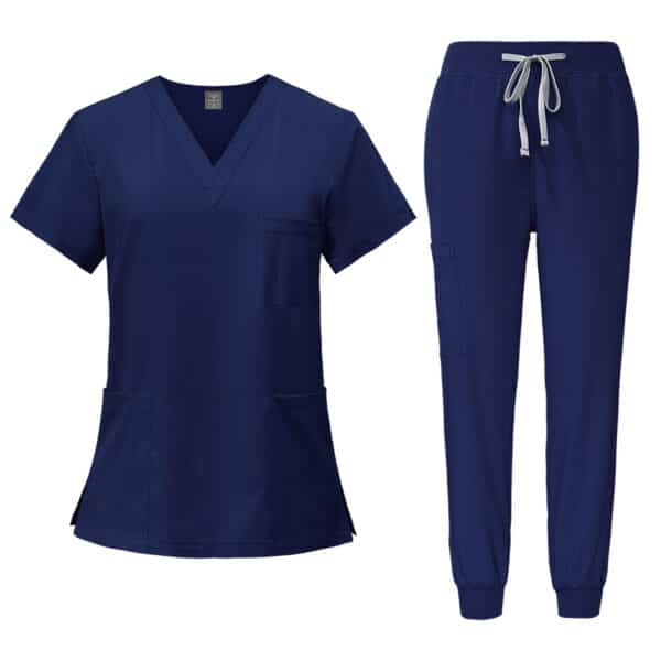 Vêtements de travail pour aide-soignantes, infirmières et médecins.