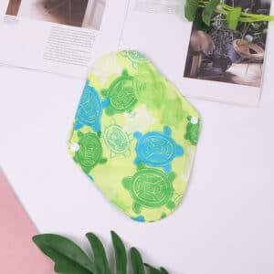 5 pièces. Serviettes hygiéniques menstruelles étanches lavables et réutilisables pour femmes